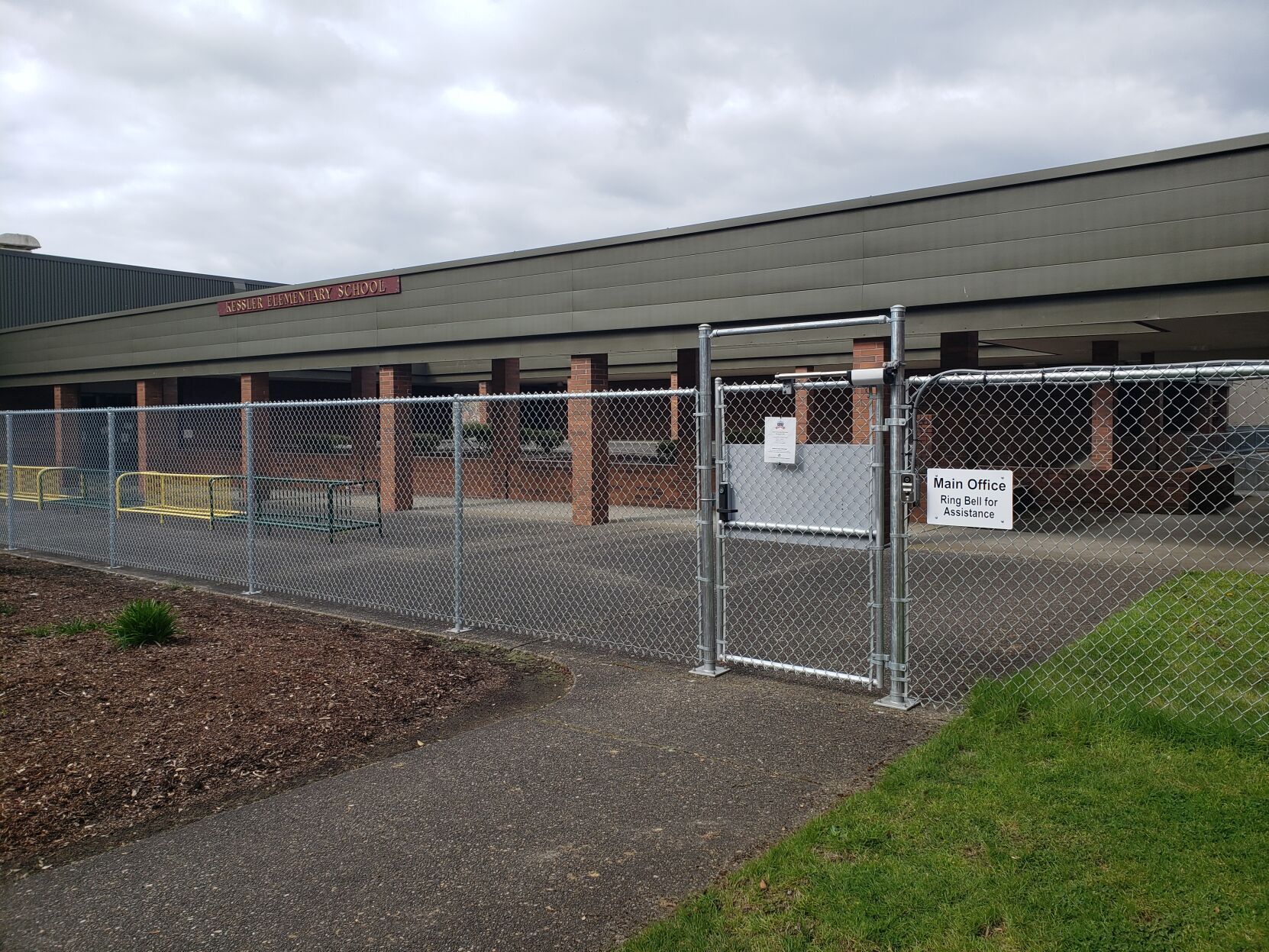 To increase security, seven schools in Longview will be locked and equipped with cameras this summer.